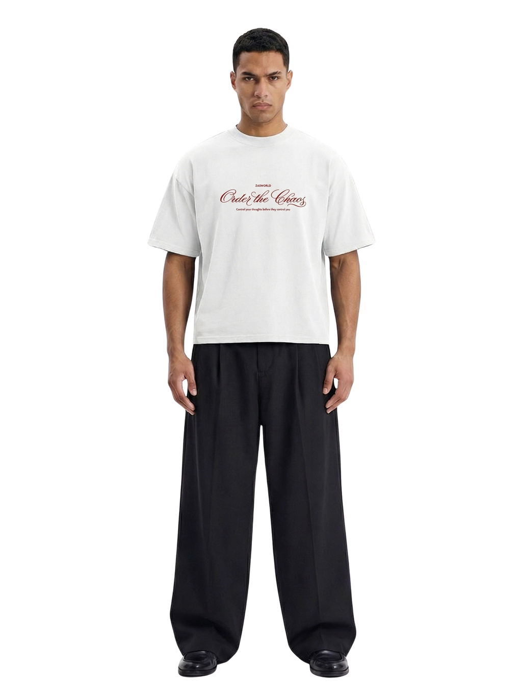ORDER THE CHAOS TEE - WHITE