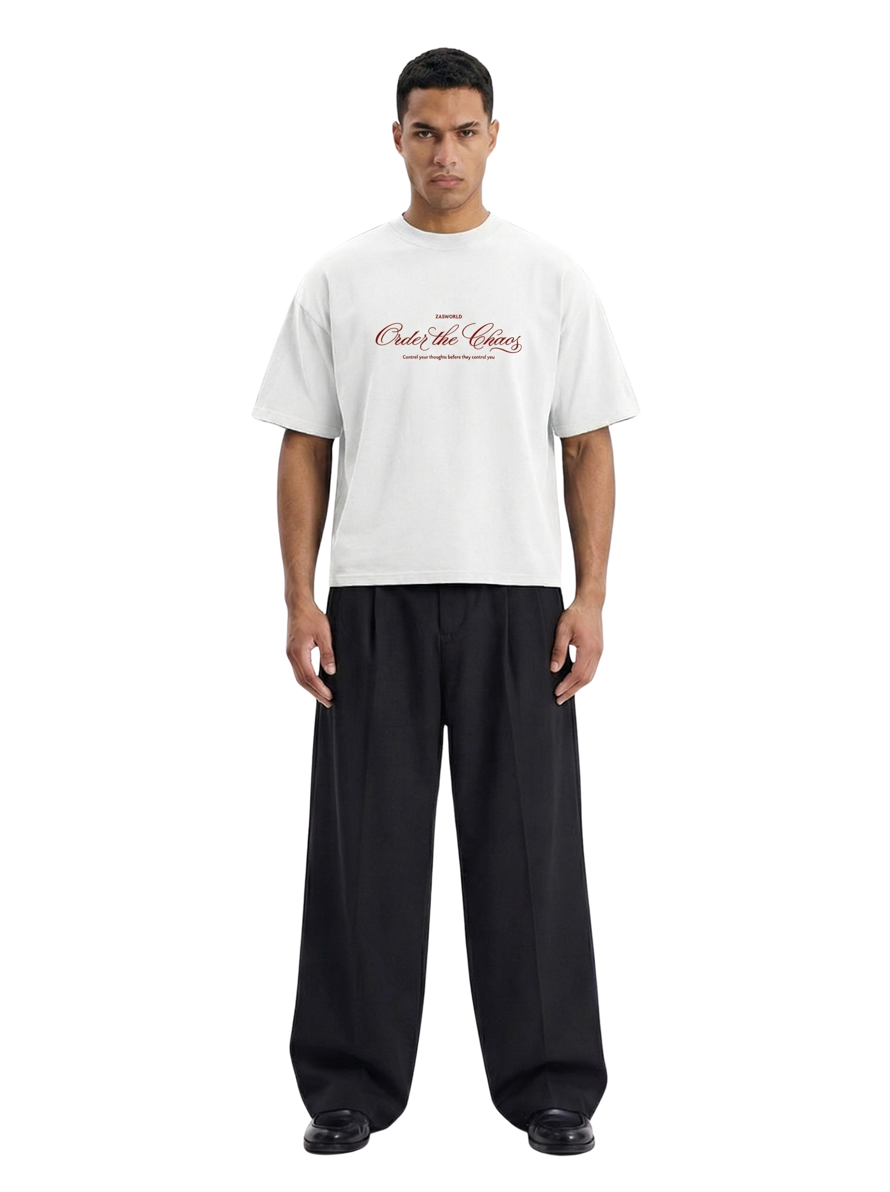 ORDER THE CHAOS TEE - WHITE