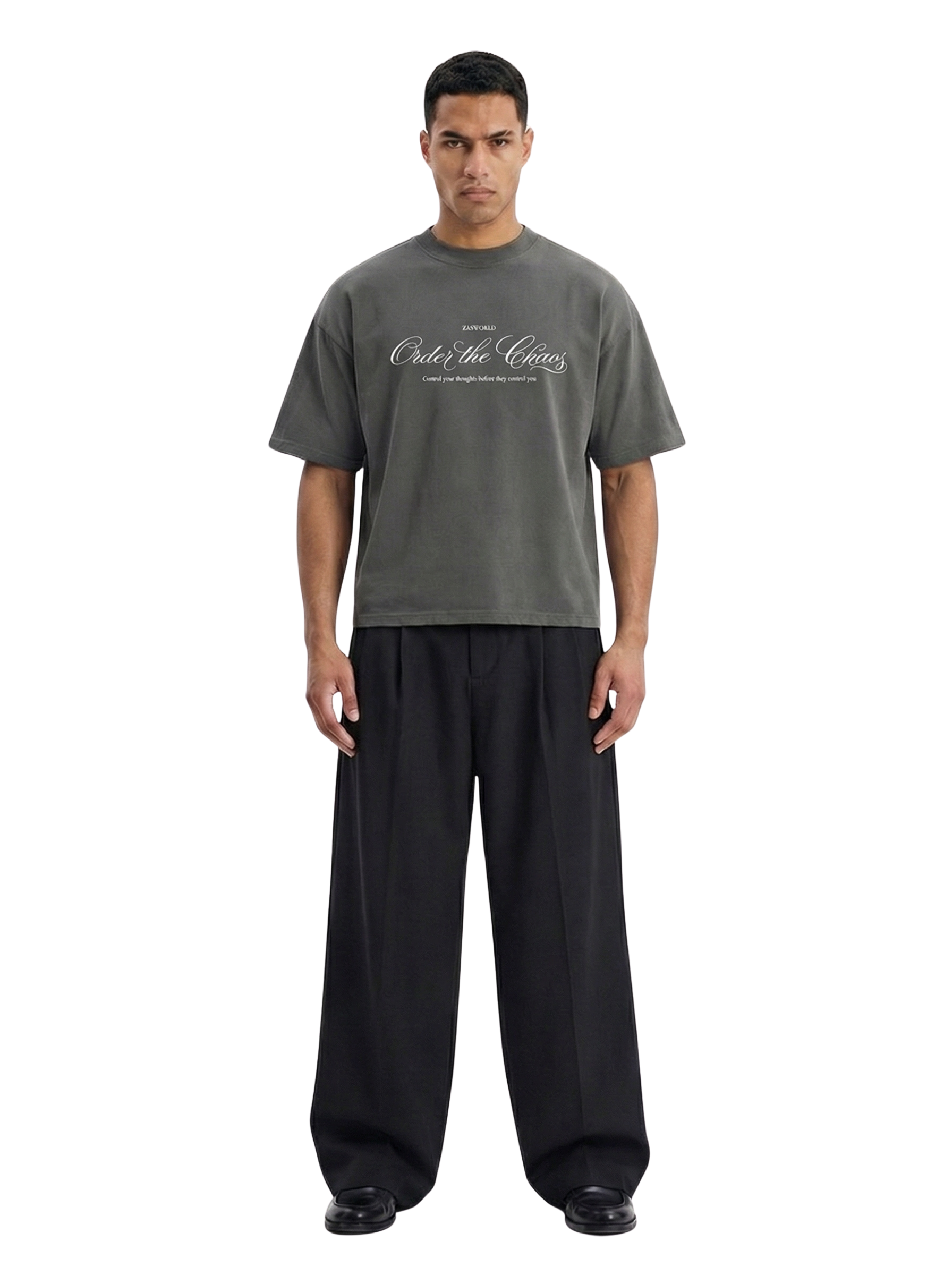 ORDER THE CHAOS TEE - GRAY