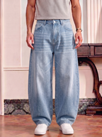 DENIM JEANS-BALLON FIT (UNISEX)