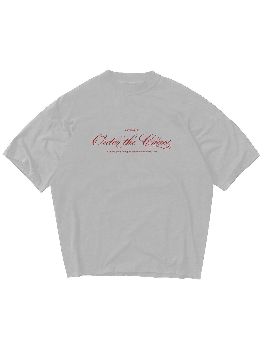 ORDER THE CHAOS TEE - WHITE