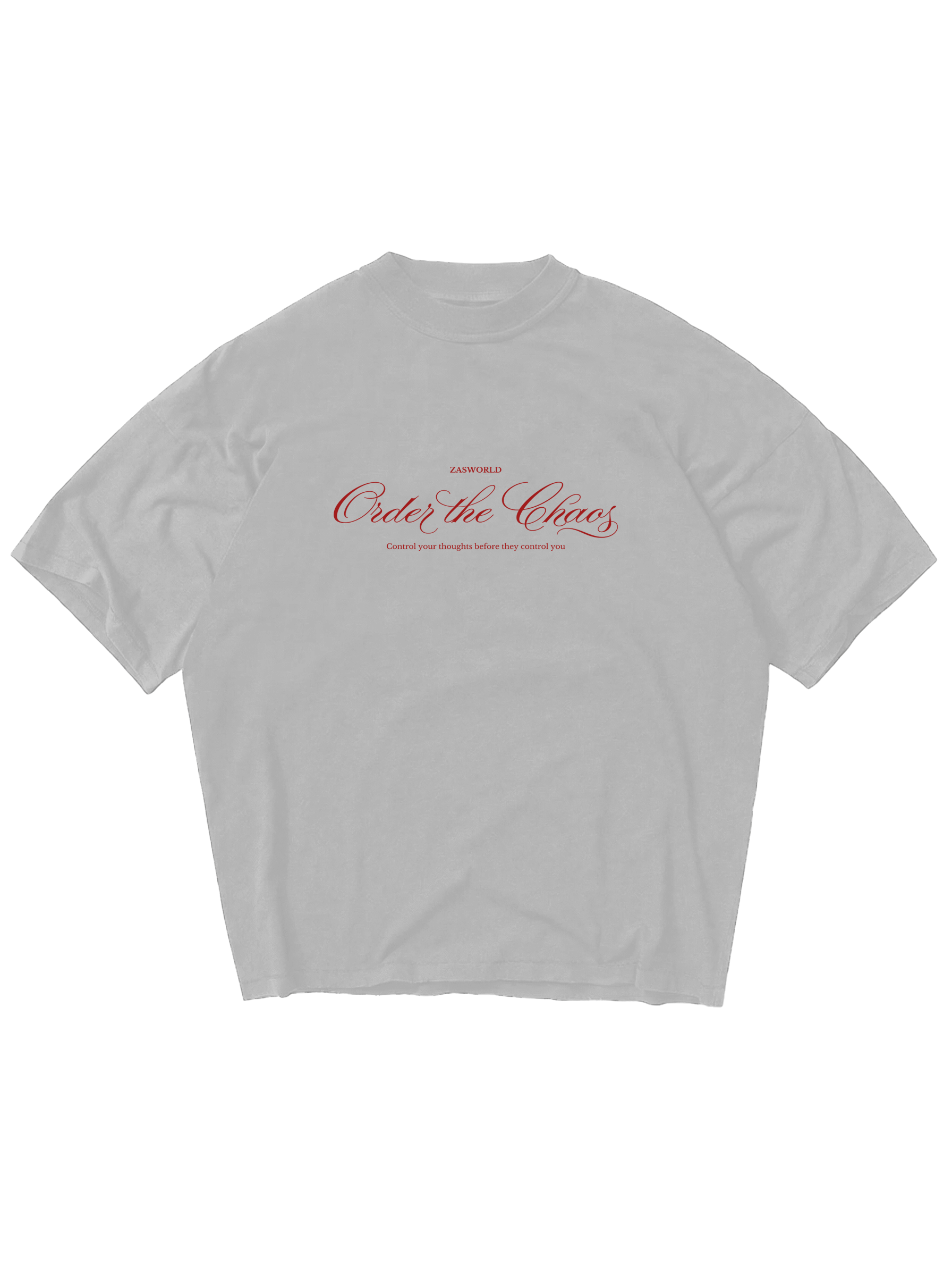 ORDER THE CHAOS TEE - WHITE