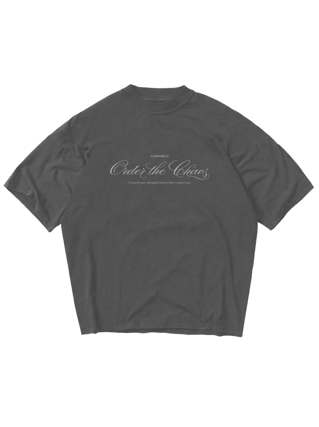 ORDER THE CHAOS TEE - GRAY